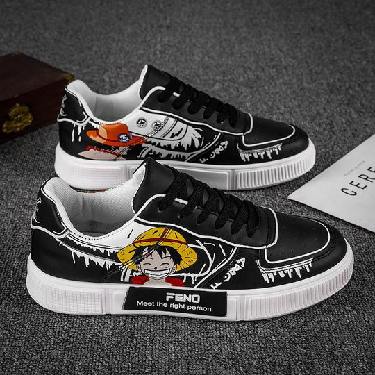Luffy Black Sneakers