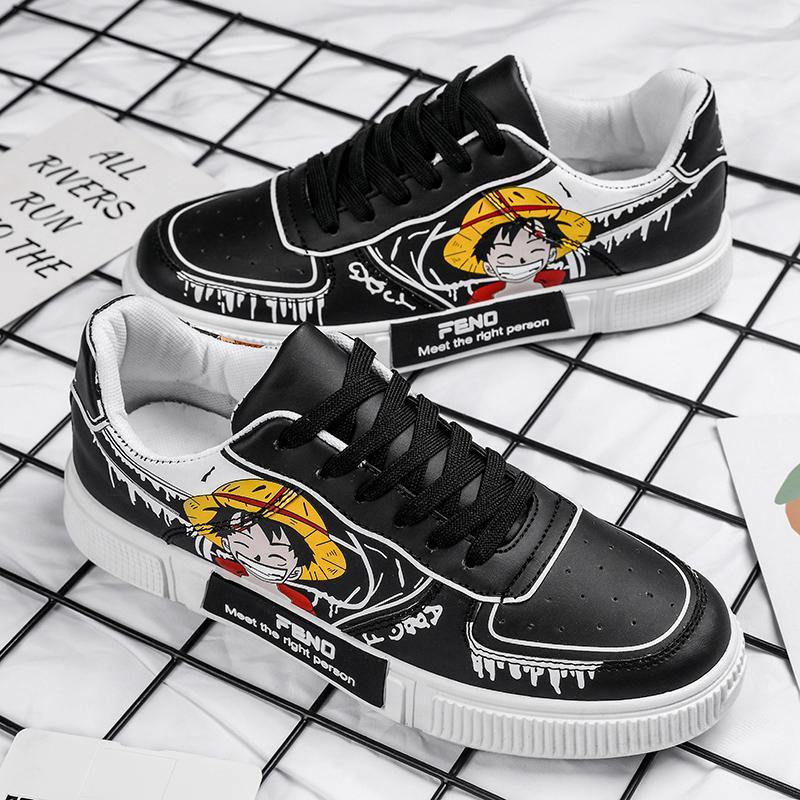 Luffy Black Sneakers