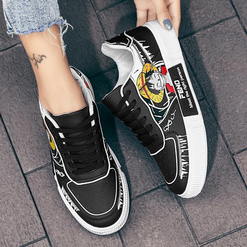 Luffy Black Sneakers
