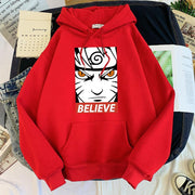 Naruto dattebayo Hoodie red