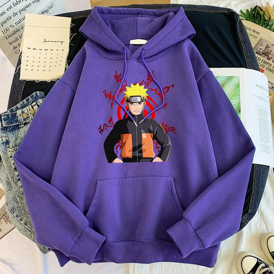 Naruto Hoodie Purple