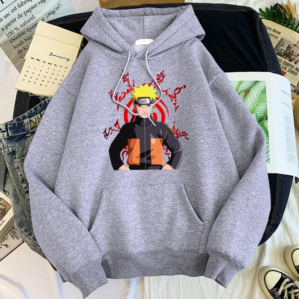 Naruto Hoodie Gray