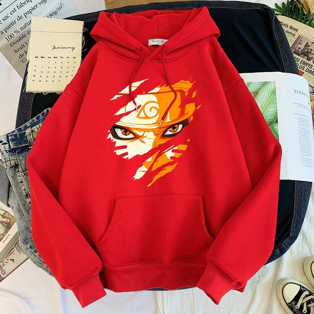 Naruto Hoodie red