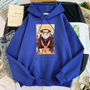 Naruto Kurama Hoodie Blue