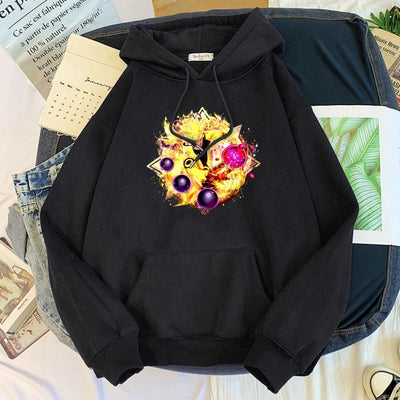 Naruto Six Paths Sage Mode Hoodie black