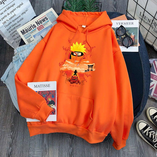 Naruto Gamabunta Hoodie orange