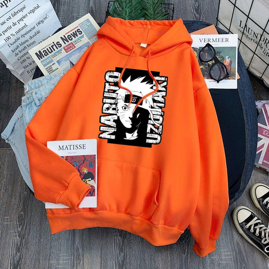 Naruto Uzumaki Hoodie orange