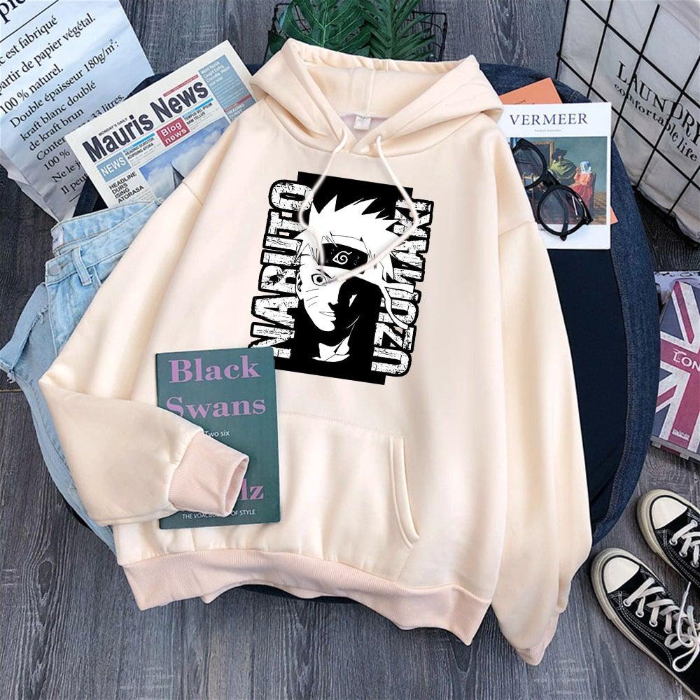 Naruto Uzumaki Hoodie beige