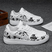 One Piece White Sneakers