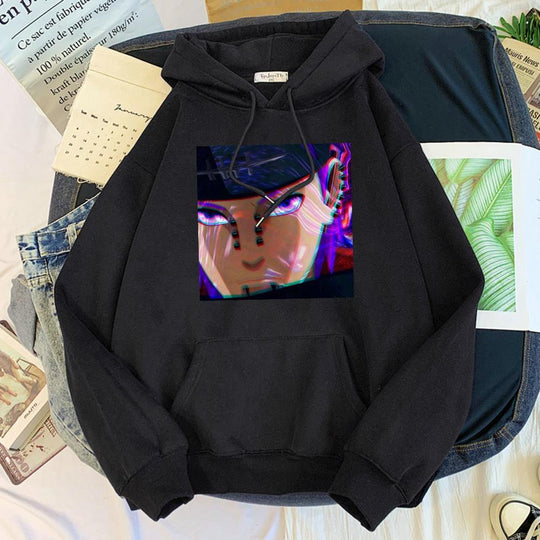 pain yahiko hoodie black