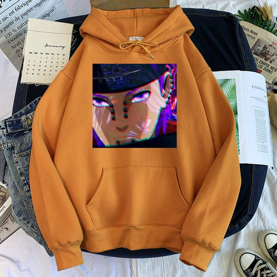 pain yahiko hoodie khaki