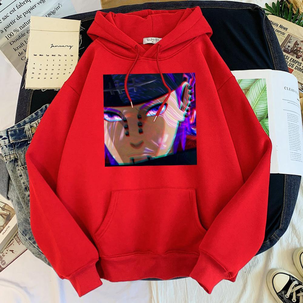 pain yahiko hoodie red