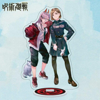 Power and Nobara Kugisaki Figure Stand