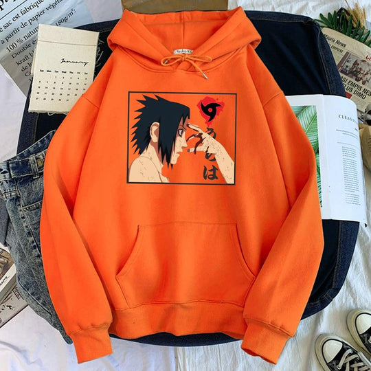 itachi uchiha death hoodie orange