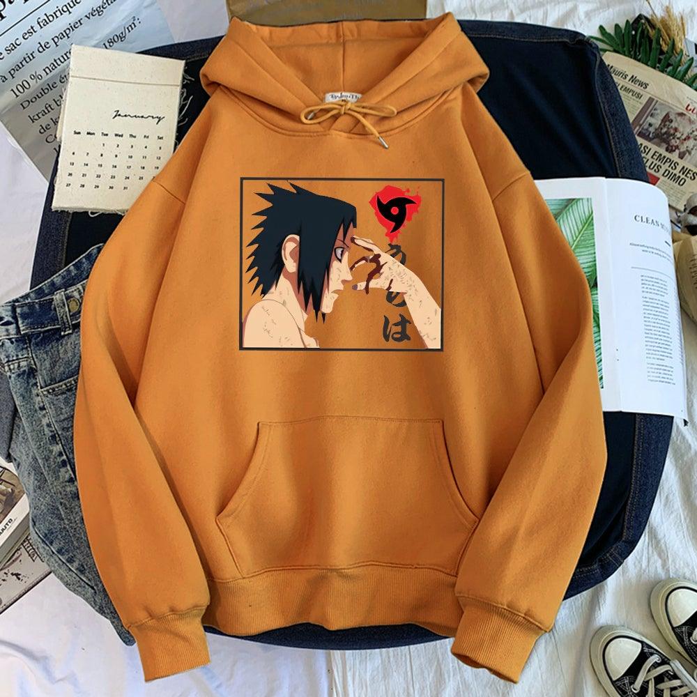 itachi uchiha death hoodie khaki