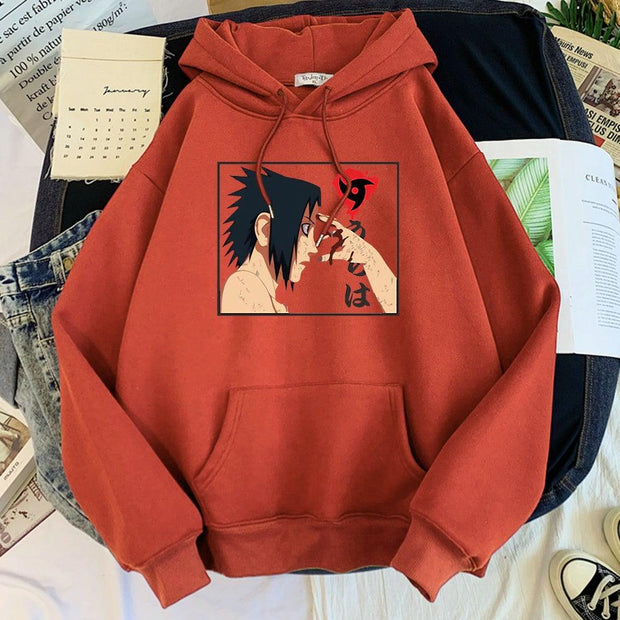 Sasuke uchiha hoodie Clearance