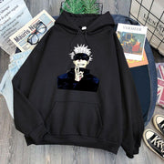 Satoru Gojo Hoodie black