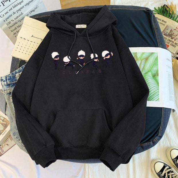 Satoru Gojo Hoodie Black