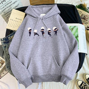 Satoru Gojo Hoodie Gray