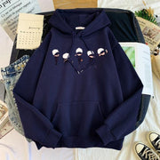 Satoru Gojo Hoodie Navy Blue