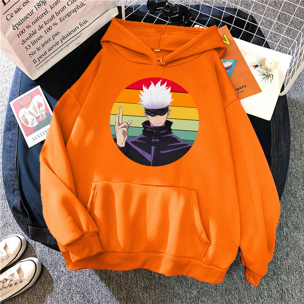 Satoru Gojo Hoodie orange