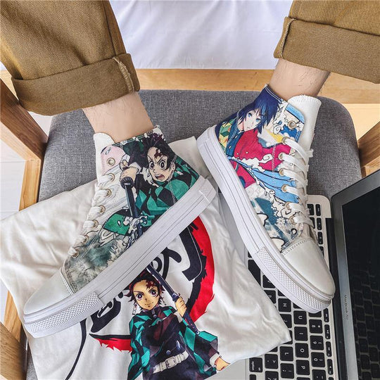 Tanjiro & Giyu Sneakers