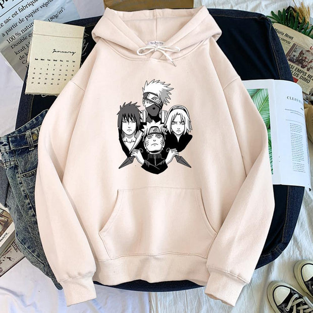 kakashi sasuke naruto sakura hoodie