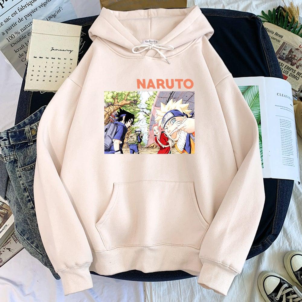 Team 7 Hoodie beige