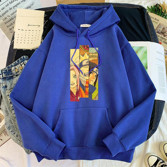 Team 7 Hoodie blue