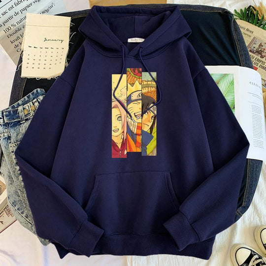 Team 7 Hoodie navy blue