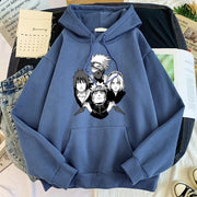 kakashi sasuke naruto sakura hoodie