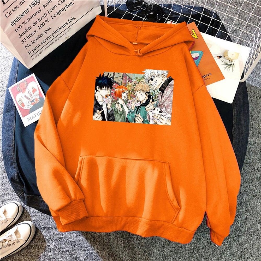 Team Gojo Hoodie orange