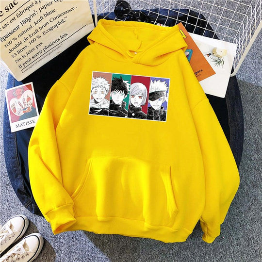 Team Gojo Hoodie yellow