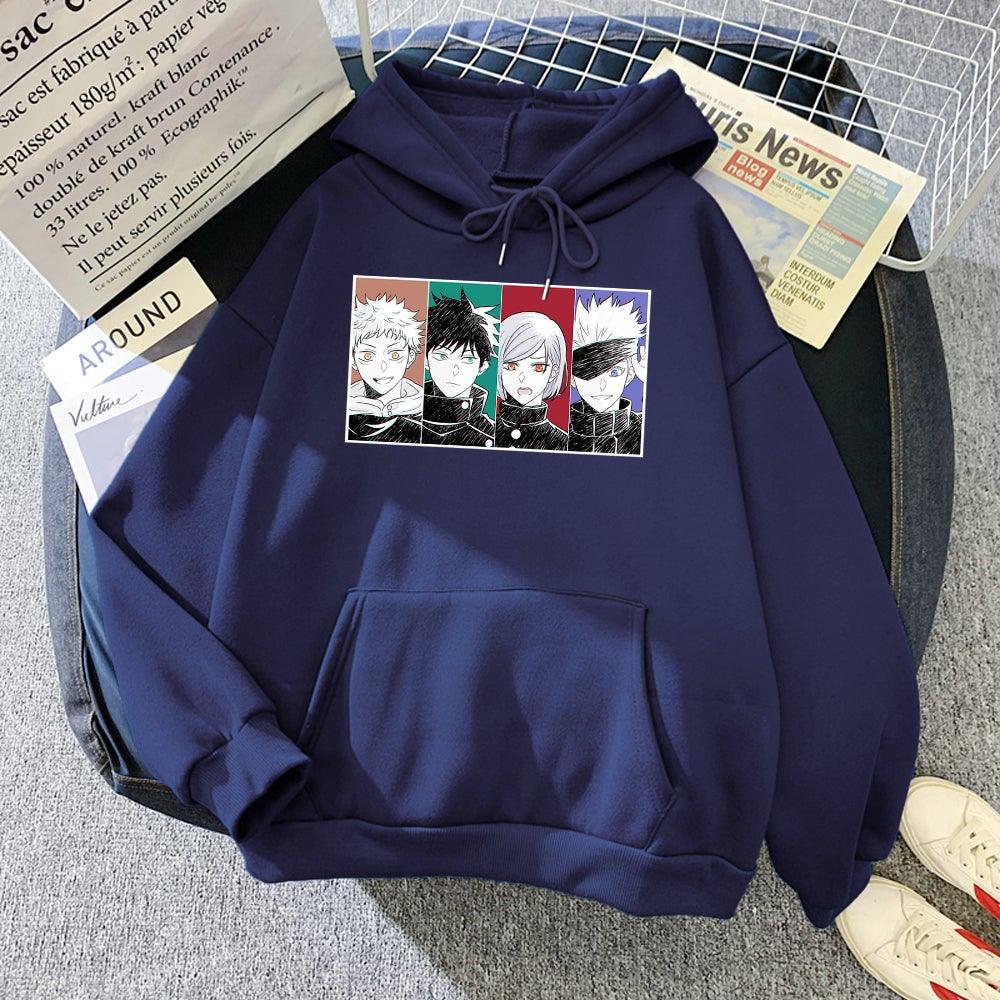 Team Gojo Hoodie navy blue