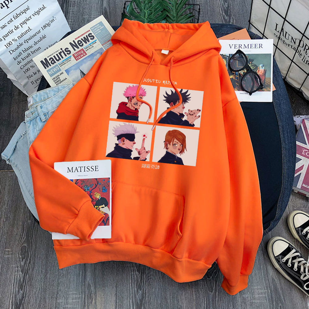 Team Gojo Hoodie orange