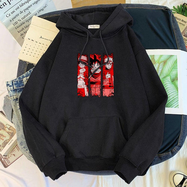 Three Legends Hoodie black