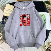 Three Legends Hoodie gray