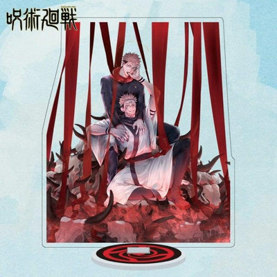 Yuji Itadori and Sukuna Figure Stand