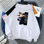Yuji Itadori Hoodie white